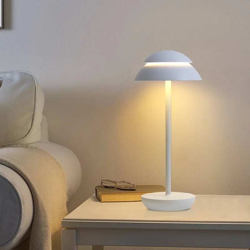 lampe rechargeable vintage led usb sans fil veilleuse portable - vue 2 sur 11