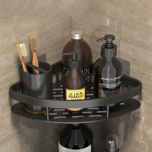 étagères murales de luxe antirouille pour accessoires de bain