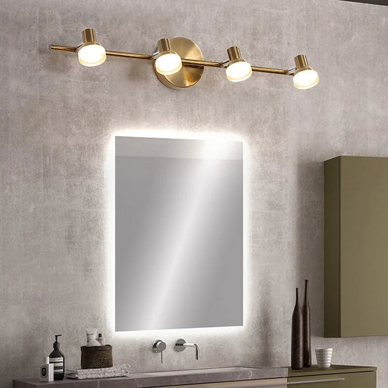 applique murale led simple avec miroir déco - vue 5 sur 12