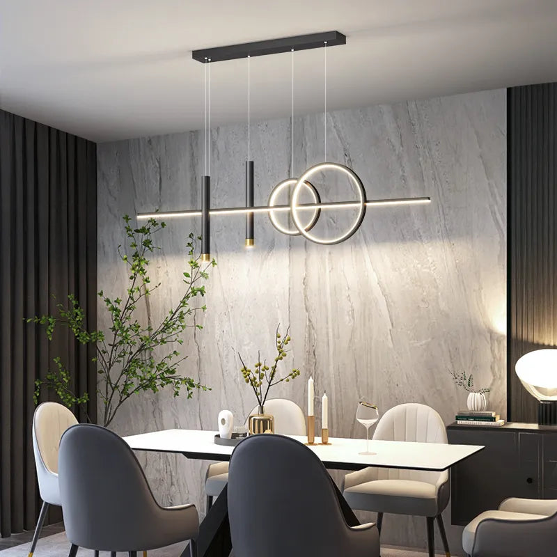 Plafonnier Led suspendu au design nordique moderne