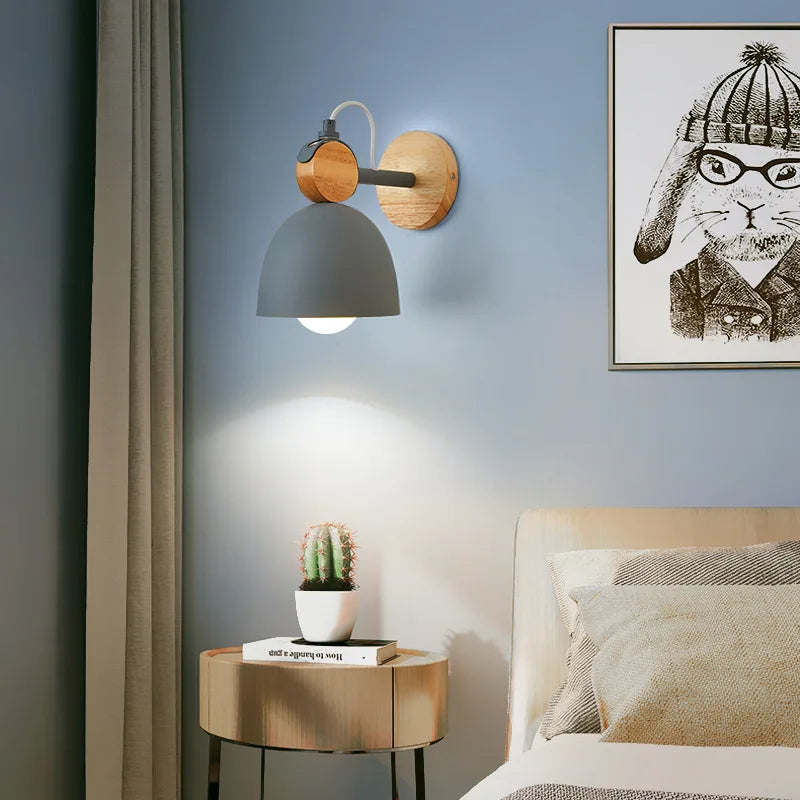 applique murale led nordique créative design moderne et original - vue 6 sur 22