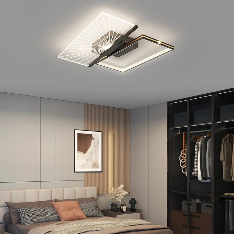 Plafonnier LED nordique pour chambre salon salle à manger étude Design créatif Lustre décoration de la maison luminaire Lustre - vue 6 sur 11
