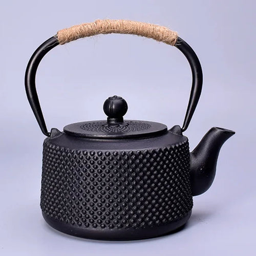 Service à thé japonais en fonte avec infuseur