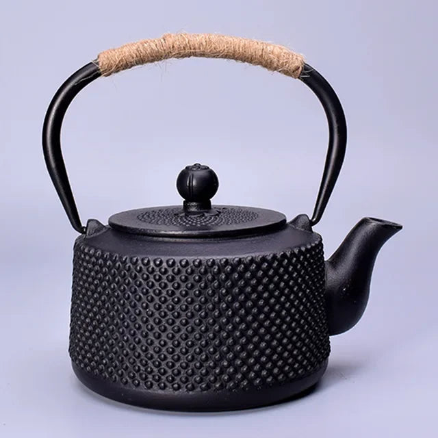 Service à thé japonais en fonte avec infuseur