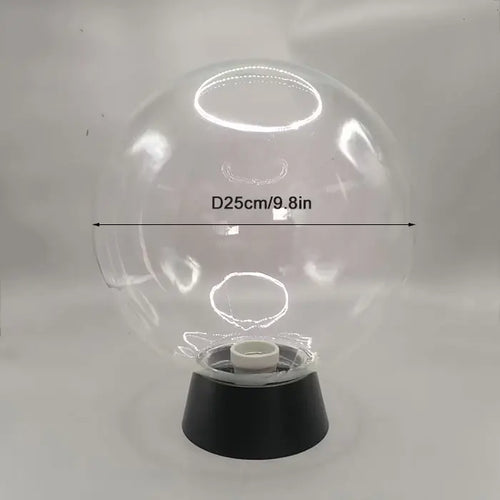 lampadaire extérieur globe noir pour éclairage de jardin et terrasse
