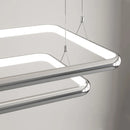Lustre LED Chrome Perle Suspension