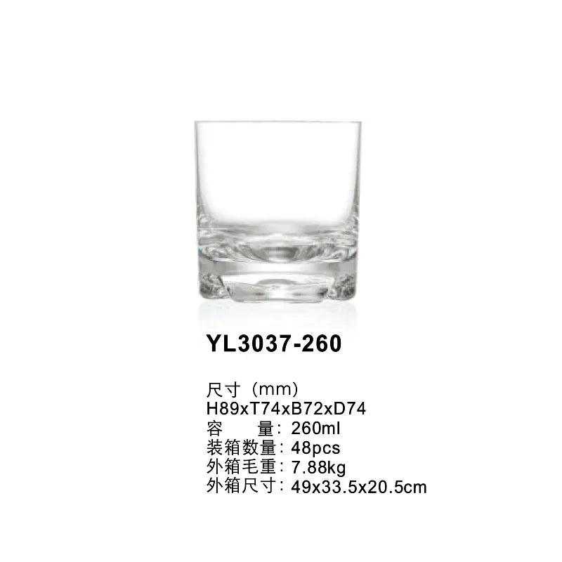 Verres créatifs style western whisky bière eau bar