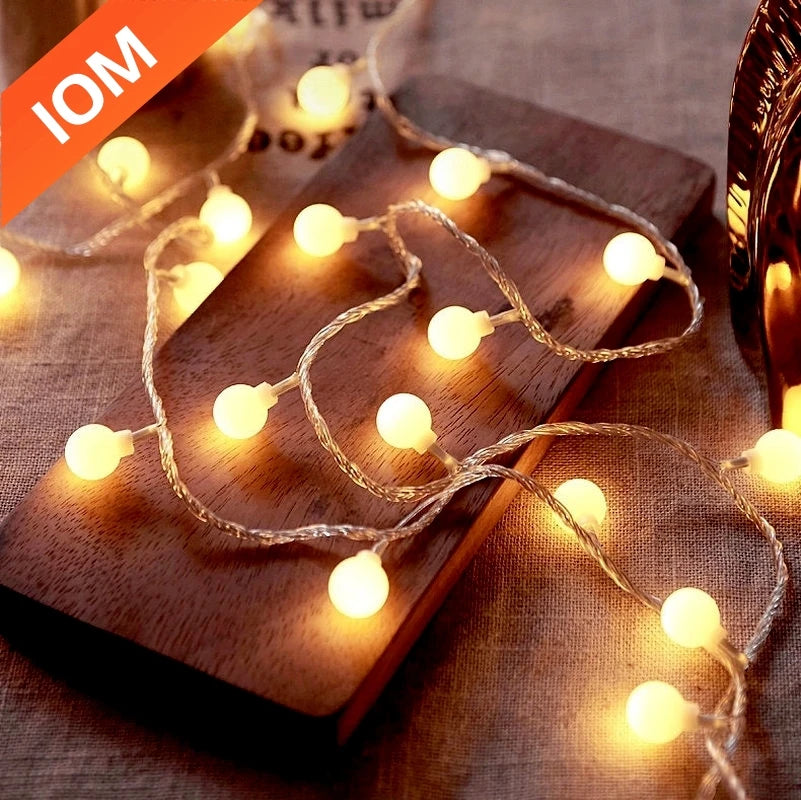 Guirlande lumineuse led 10 m pour mariage jardin et décoration extérieure