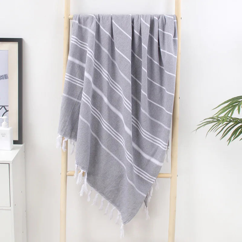 serviette de plage large anti sable sechage rapide - vue 6 sur 7