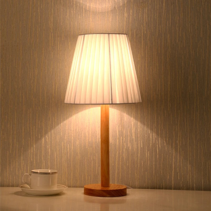 Lampe à poser plissée nordique pliable décoration atmosphère maison