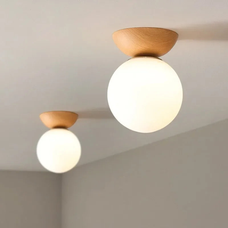 Plafonnier led style japonais design nordique luminaire décoratif idéal