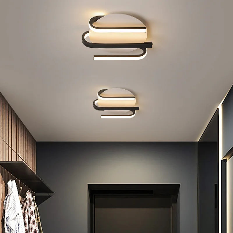 lustre moderne avec leds pour décoration intérieure