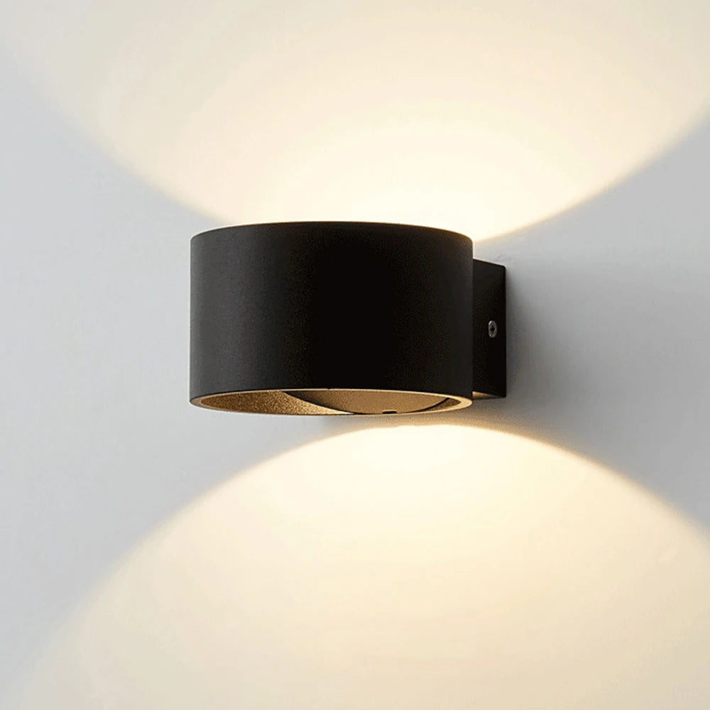 Applique murale led étanche à forme ronde - vue 2 sur 8
