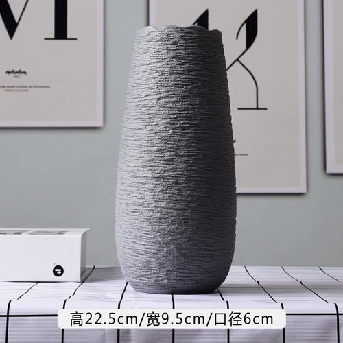 vase en céramique décoratif pour fleurs sèches intérieur maison