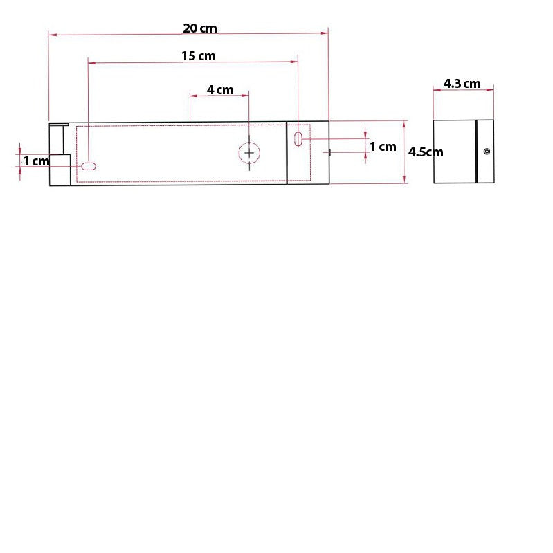 Applique murale LED ajustable métallique Masten