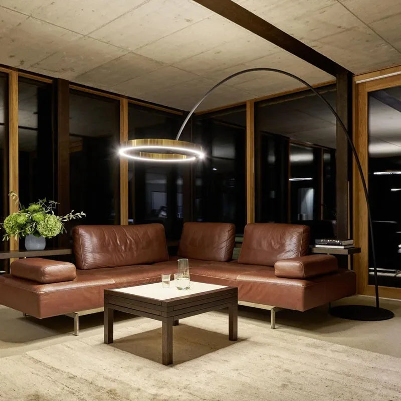 Lampadaire LED style italien décor intérieur - vue 5 sur 18