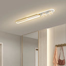 lustre moderne simple de luxe créatif étoilé encastré longue bande