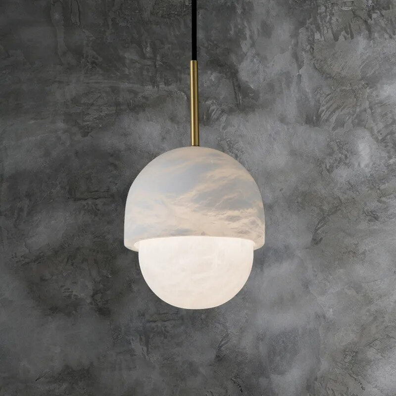 Suspension en marbre au design moderne - vue 5 sur 27