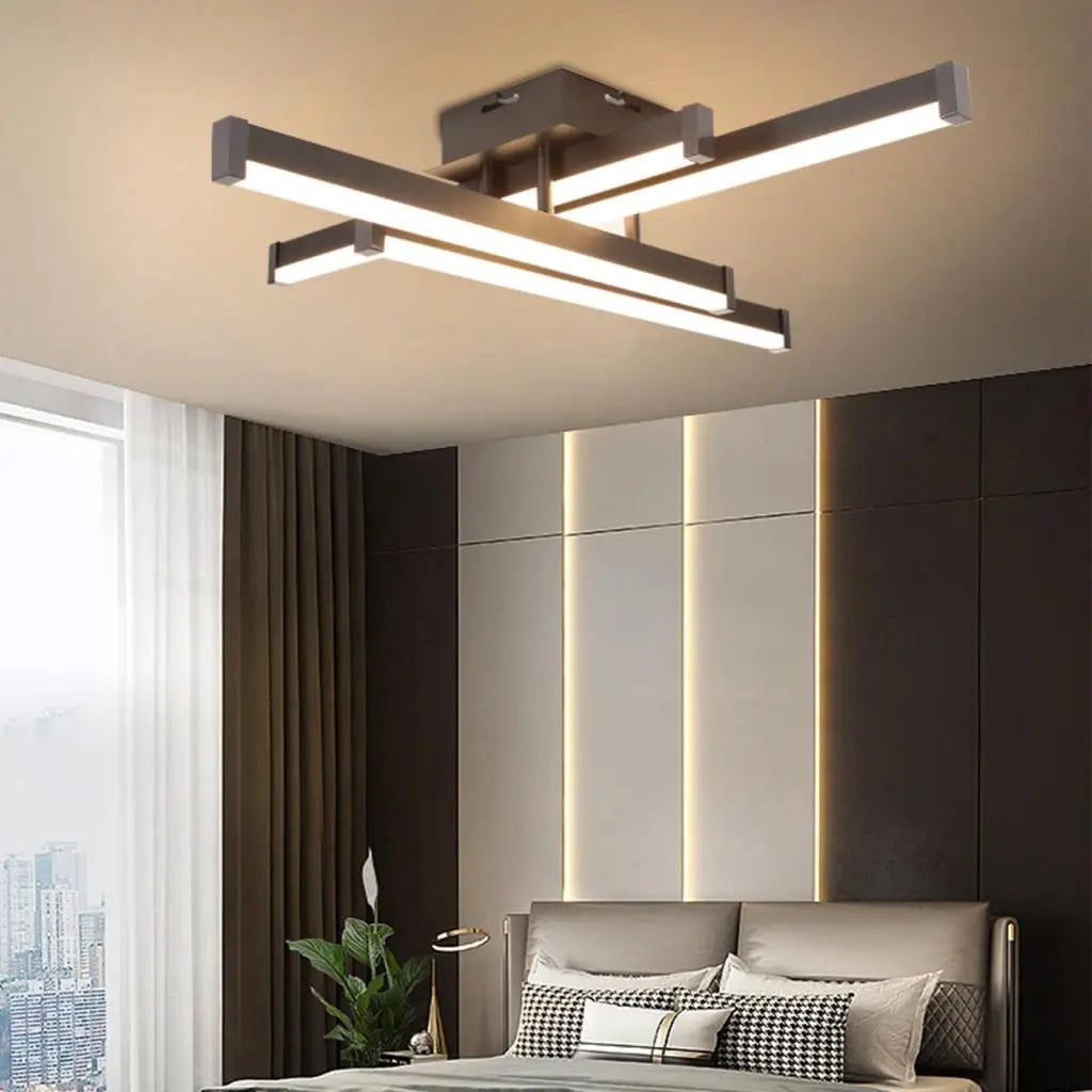 Plafonnier moderne led monté en surface éclairage intérieur