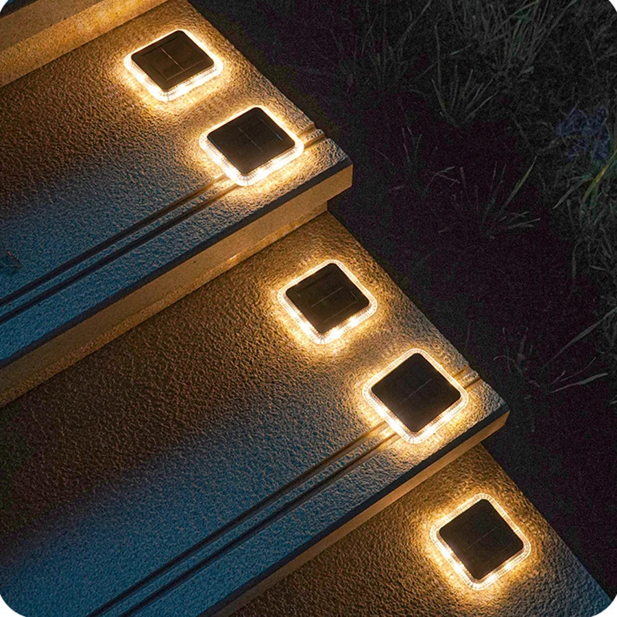 Lampe solaire au sol à 8led - vue 7 sur 10