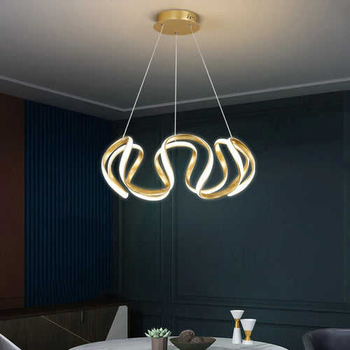 lustre moderne led décoration maison mode plafonnier luminaires