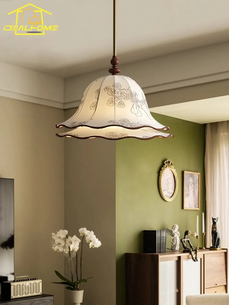 suspension décorative en tissu médiéval design français pour ambiance chaleureuse - vue 6 sur 8