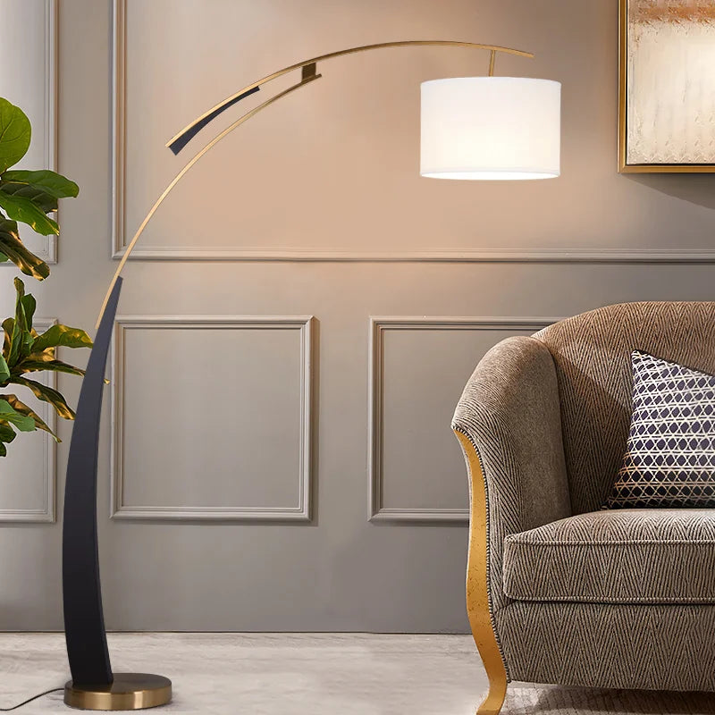 lampadaire chinois minimaliste pour décoration intérieure créative