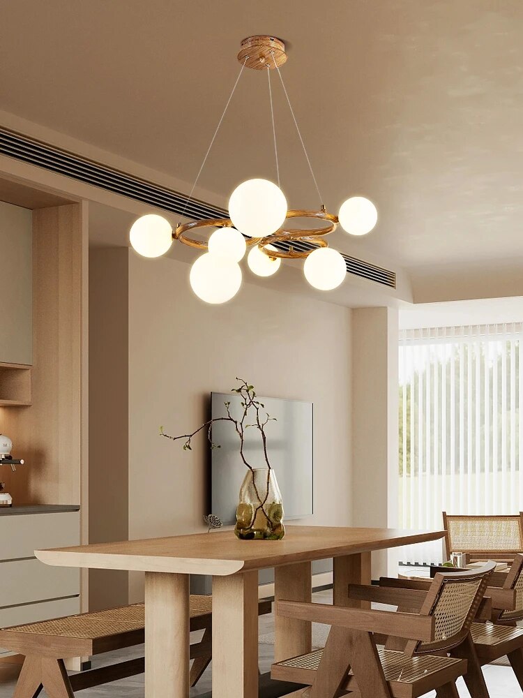 Lustres haricots magiques loft déco - vue 4 sur 9