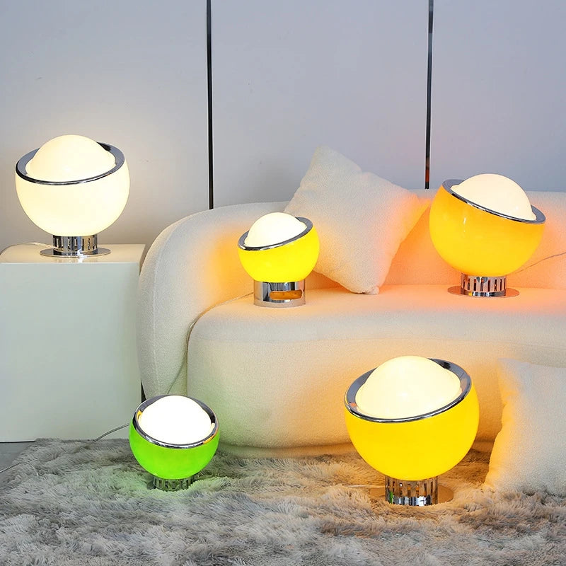 Lampe de Table créative en boule de protéines