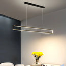 Modern LED black dimming living room light used for hanging decoration of restaurant, coffee shop, bar lighting fixtures