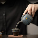 Théière japonaise en céramique style méditation kung fu