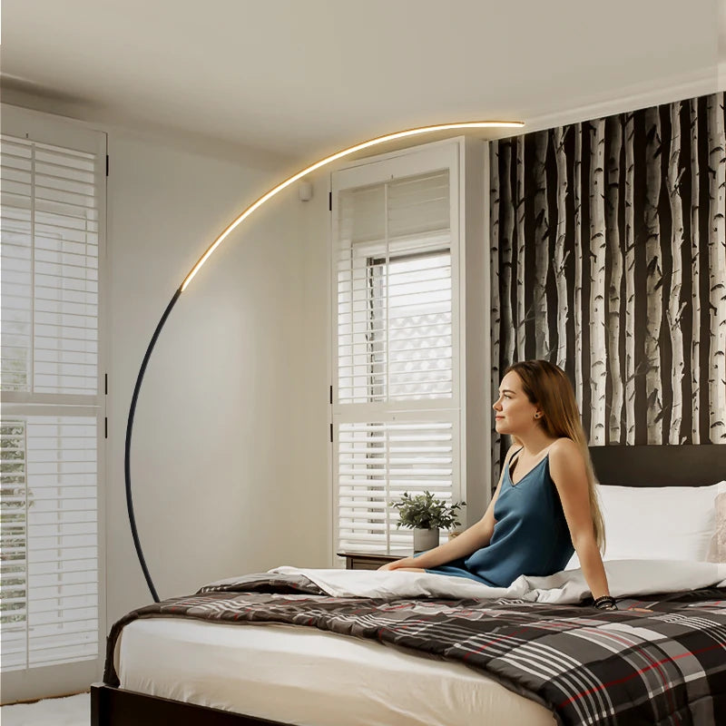 Lampadaires Nordique avec LED de couleurs