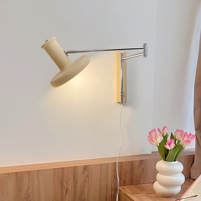 applique murale led créative à bras long pour intérieur - vue 6 sur 7