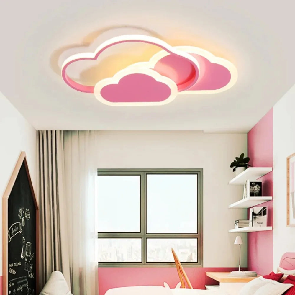 plafonnier led moderne pour enfants décoration maison - vue 6 sur 10