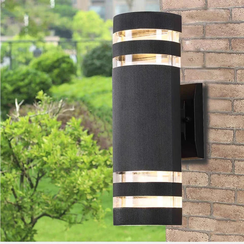 applique murale extérieure double tête résistante à lhumidité