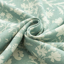 Rideau occultant floral style européen pour chambre salon