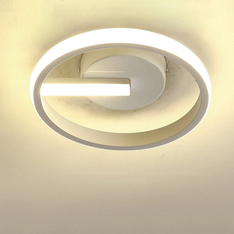 lustre moderne minimaliste nordique led pour éclairage intérieur