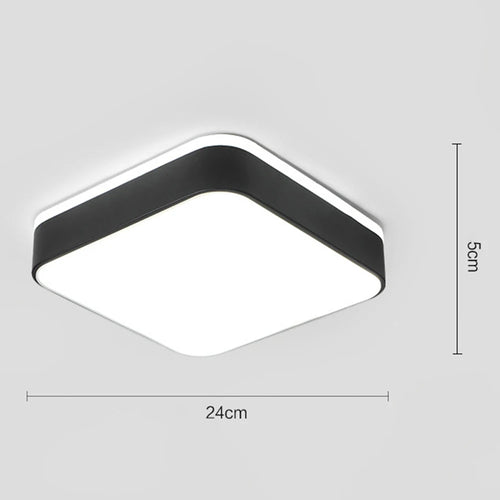 Plafonnier led nordique ultra-mince moderne