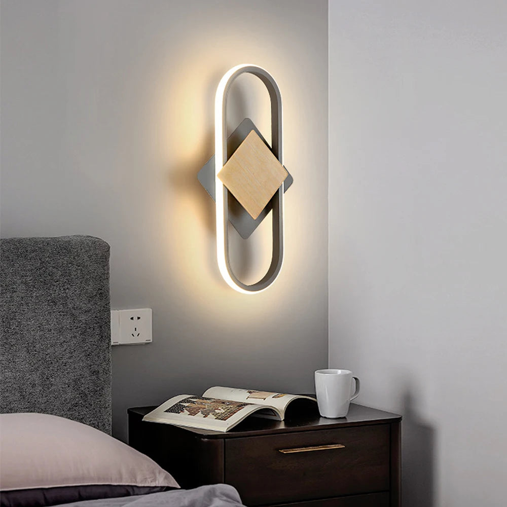 Applique plafond intérieur led éclairage domestique lampara - vue 4 sur 7