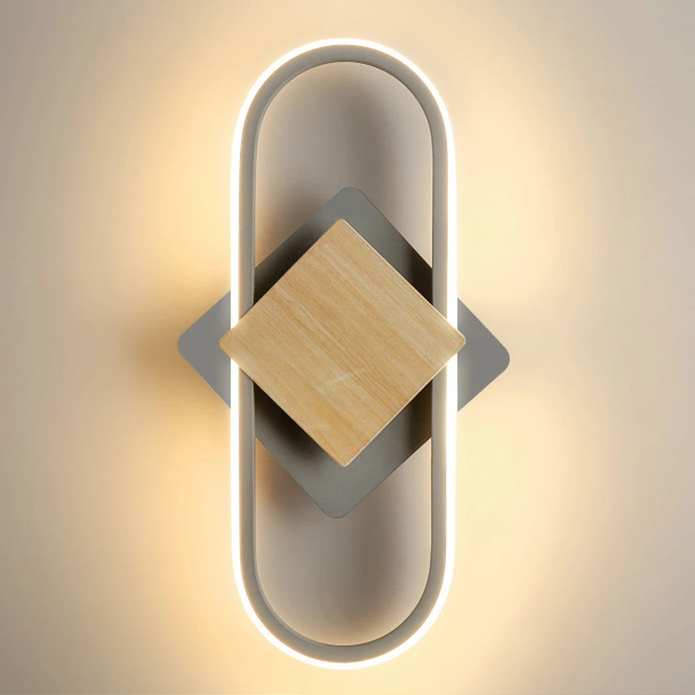 Applique plafond intérieur led éclairage domestique lampara - vue 5 sur 7