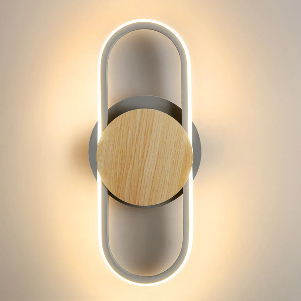 applique murale led moderne pour éclairage intérieur domestique - vue 7 sur 8