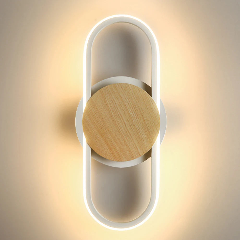 applique murale led moderne pour éclairage intérieur domestique - vue 6 sur 8