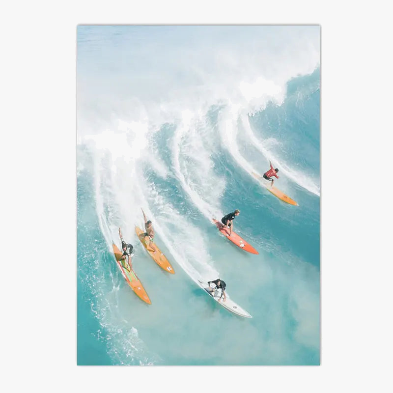affiche-de-lever-de-soleil-sur-la-plage-et-les-vagues-6.png