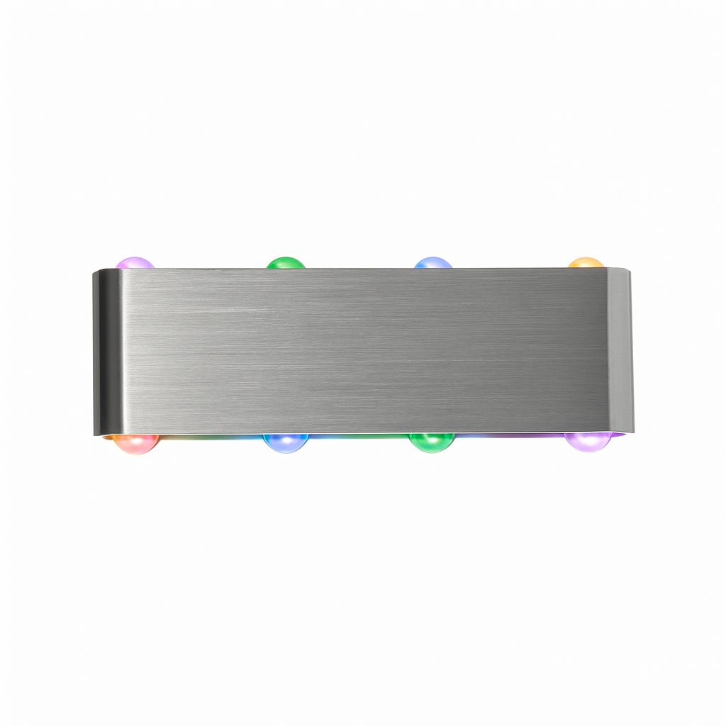 Applique chromé avec LED de couleur Sconce - vue 7 sur 11
