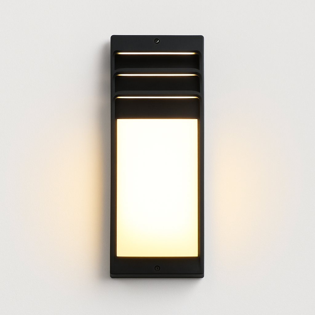 Applique extérieur à LED au design arrondi Wall - vue 3 sur 5