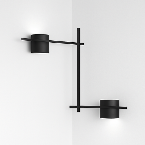 applique led moderne intérieur angle style nordique longue