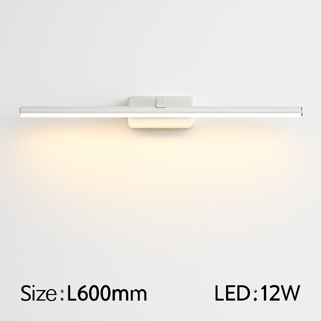 Applique miroir salle de bain à LED rectangulaire Cabinet - vue 12 sur 19