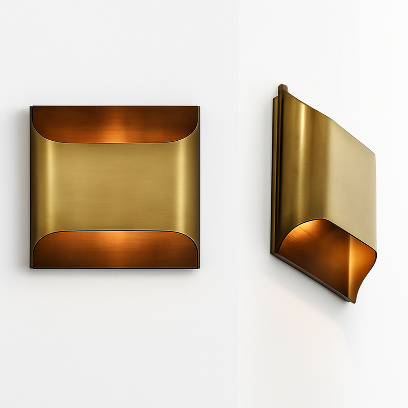 Applique murale de luxe en cuivre lampe de couloir d'hôtel moderne pour salon chambre lampes de chevet lumière de fond applique murale LED lumières