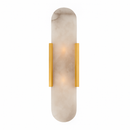 Applique murale design LED en marbre arrondi style Shining