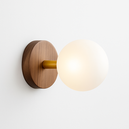 applique murale en bois au style minimaliste moderne